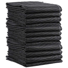 US Cargo Control - Tarps & Dust Covers; Material: Cotton/Polyester ; Length (Inch): 80 ; Width (Inch): 72 ; Grommet: No ; Color: Black - Exact Tooling