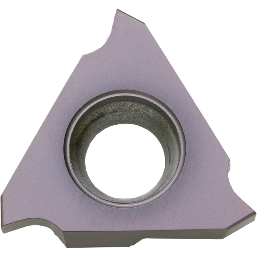 Grooving Insert: GBA32 PR1215, Solid Carbide Megacoat, Left Hand, 1 mm Cutting Width, 2 mm Max Depth, Series GBA