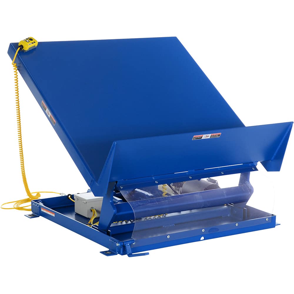 Vestil - Tilting Tables; Type: Single Scissor Lift & Tilt Tables ; Load Capacity (Lb.): 6000.000 ; Tilt Angle: 40 - Exact Tooling