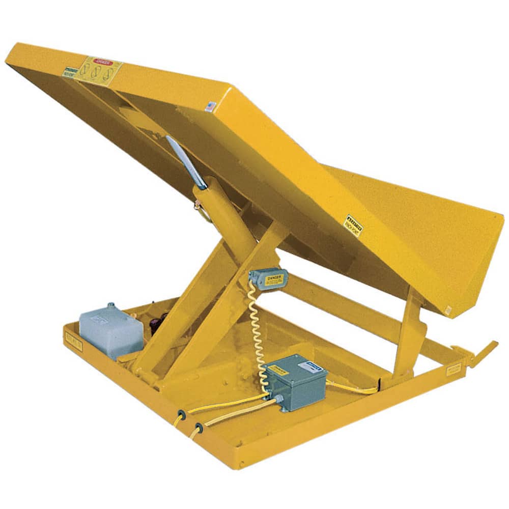Vestil - Tilting Tables; Type: Single Scissor Lift & Tilt Tables ; Load Capacity (Lb.): 2000.000 ; Tilt Angle: 40 - Exact Tooling
