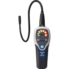 REED Instruments - Gas Detectors & Kits; Type: Portable Gas Leak Detector ; Gas Monitored: Natural Gas; Methane; Benzene; Ethane; Propane; Butane; Acetone; Alcohol; Ammonia; Gasoline; Jet Fuel; Industrial Solvents; Lacquer; Paint Thinner; Naptha ; Measur - Exact Tooling