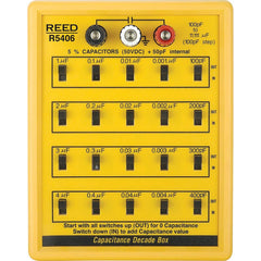 REED Instruments - Power Meters; Number of Phases: 1 ; Maximum Current Capability (A): 0 ; Minimum Current Capability (A): 0 ; Standards Met: CE ; PSC Code: 6625 - Exact Tooling