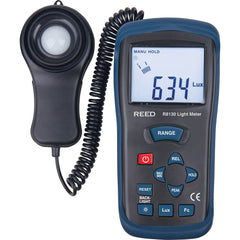 REED Instruments - Light Meters; Compatible Lighting: All Visible Light ; Maximum Measurement (Lux): 400000 ; Maximum Measurement (FC): 40000 ; Minimum Measurement (Lux): 0 ; Minimum Measurement (FC): 0 ; Accuracy ? (%): 5 - Exact Tooling