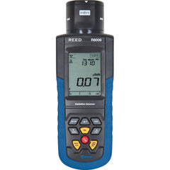 REED Instruments - Gas Detectors & Kits; Type: Portable Radiation Meter ; Gas Monitored: Alpha; Beta; Gamma; X ; Measuring Range: 0.0001 to 1000?Sv/h ; Alarm Level: Alpha: From 4.0 MeV; Beta: From 0.2 MeV; Gamma: From 0.02 MeV; X: From 0.02 MeV ; Alarm T - Exact Tooling