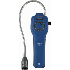 REED Instruments - Gas Detectors & Kits; Type: Portable Gas Leak Detector ; Gas Monitored: Natural Gas; Methane; Benzene; Ethane; Propane; Butane; Acetone; Alcohol; Ammonia; Gasoline; Jet Fuel; Industrial Solvents; Lacquer; Paint Thinner; Naptha ; Measur - Exact Tooling