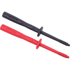 REED Instruments - Electrical Test Equipment Accessories; Accessory Type: Probe Set ; For Use With: REED R1050 & Test Leads that accept 0.16" (4mm) diameter shrouded banana connectors ; Color: Black; Red - Exact Tooling