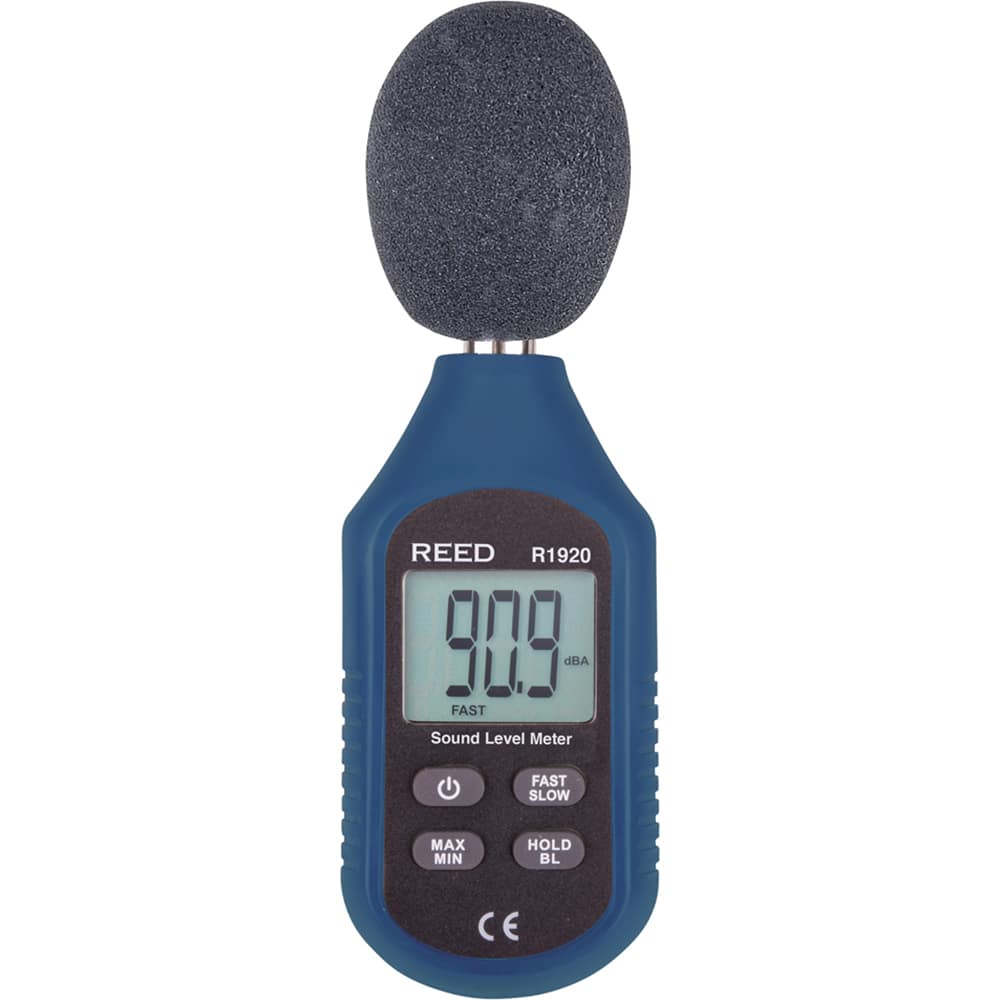 REED Instruments - Sound Meters; Type: Compact Sound Meter ; Frequency Weighting: A ; Sound Range (dB): 30 - Exact Tooling