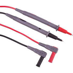 REED Instruments - Electrical Test Equipment Accessories; Accessory Type: Test Lead ; For Use With: Electrical Test Equipment, test probes and clips that accept 0.16" (4mm) diameter shrouded banana connectors ; Color: Black; Red - Exact Tooling