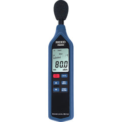 REED Instruments - Sound Meters; Type: Sound Meter ; Frequency Weighting: A & C ; Sound Range (dB): 30 - Exact Tooling