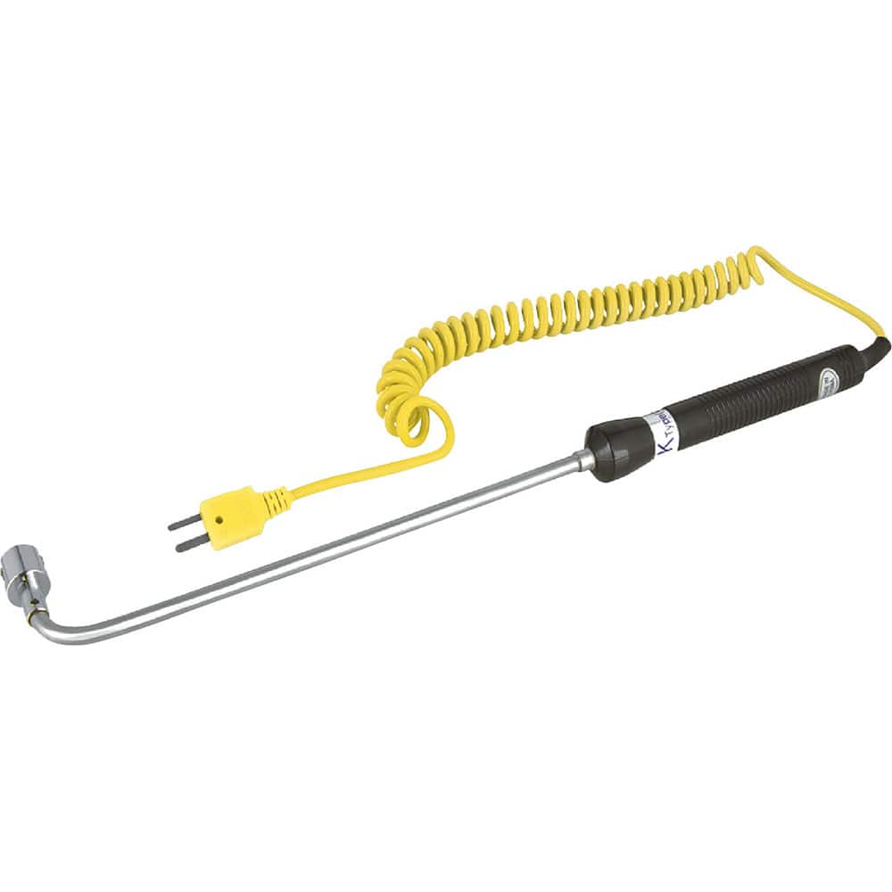 REED Instruments - Digital Thermometers & Probes; Type: Thermocouple Probe ; Maximum Temperature (C): 500.00 ; Maximum Temperature (F): 932.000 ; Minimum Temperature (C): -50.00 ; Minimum Temperature (F): -58.000 ; Material: Stainless Steel - Exact Tooling
