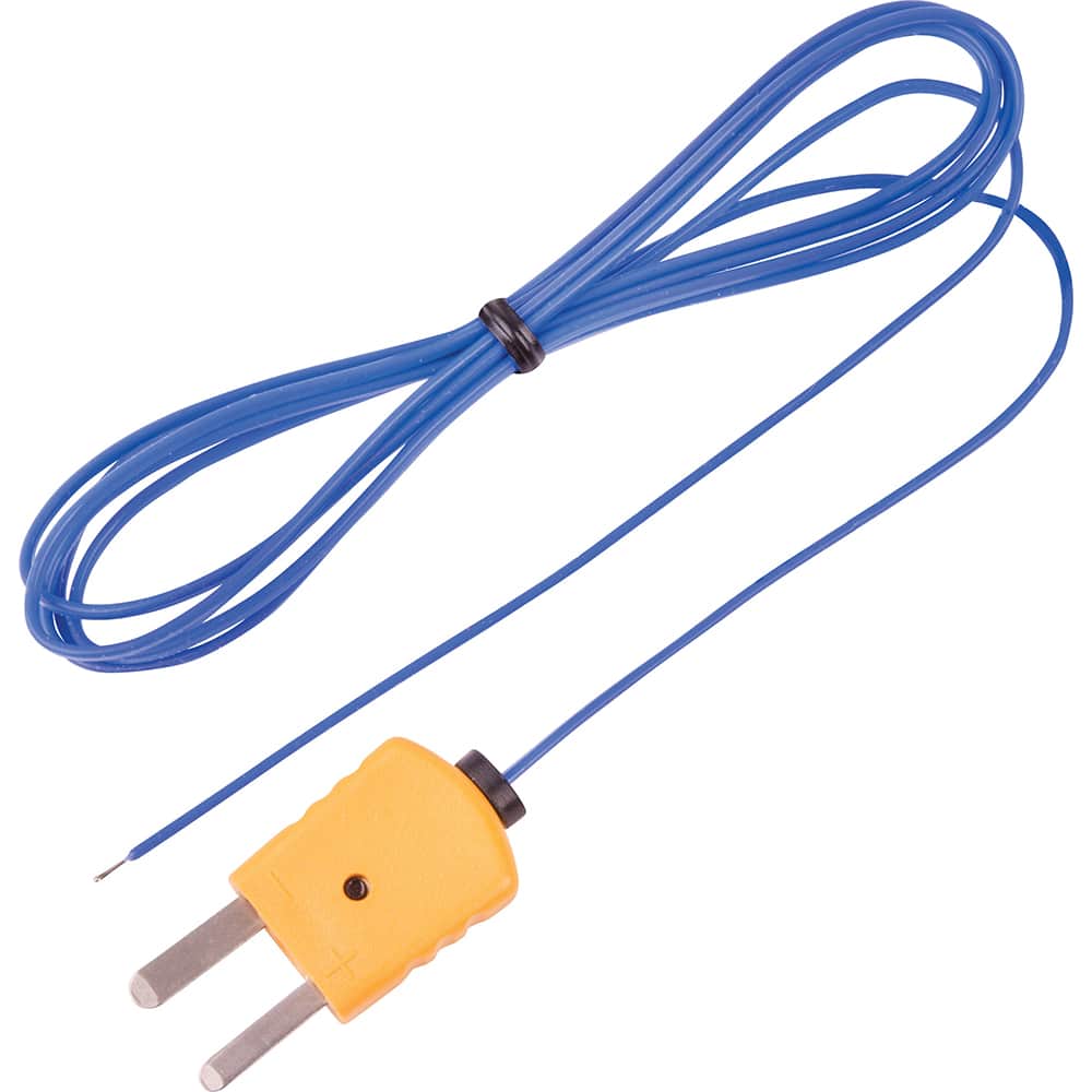 REED Instruments - Digital Thermometers & Probes; Type: Beaded Wire Probe ; Maximum Temperature (C): 250.00 ; Maximum Temperature (F): 482.000 ; Minimum Temperature (C): -40.00 ; Minimum Temperature (F): -40.000 ; Probe Type: K - Exact Tooling