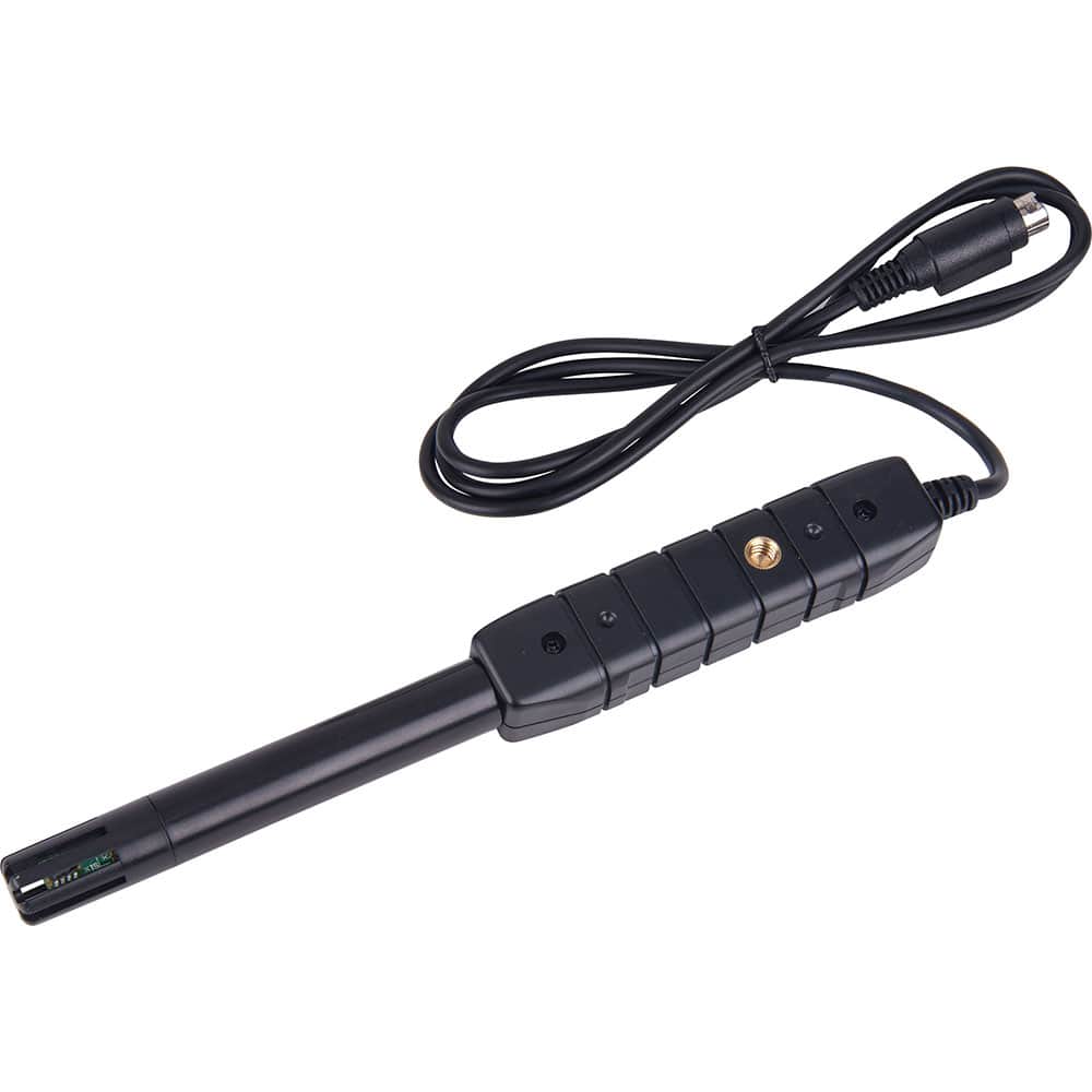 REED Instruments - Thermometer Accessories; Type: Temperature & Humidity Probe ; For Use With: REED R6050SD Data Logging Thermo-Hygrometer - Exact Tooling