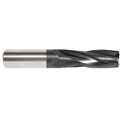 Precision Cutting Tools 423 SERIES 4 FLUTE FINE PITCH ROUGHER WITH 20° HELIX (EXT. NECK) - Exact Tooling