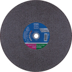 PFERD - Cutoff Wheels; Tool Compatibility: Angle Grinder ; Wheel Diameter (Inch): 14 ; Wheel Thickness (Inch): 3/16 ; Abrasive Material: Aluminum Oxide/Silicon Carbide ; Maximum RPM: 5500.000 ; Grit: 24 - Exact Tooling