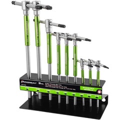 Powerbuilt - Hex Key Sets; Tool Type: Hex Key ; Handle Type: T-Handle ; Measurement Type: Torx ; Torx Size Range: T10 - Exact Tooling