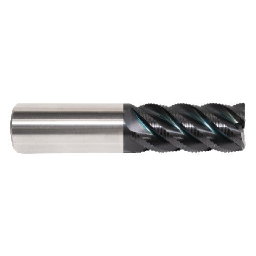 Precision Cutting Tools 429 SERIES 5 FLUTE MEDIUM PITCH ROUGHER (EXT. NECK) - Exact Tooling