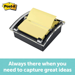 3M - Note Pads, Writing Pads & Notebooks; Writing Pads & Notebook Type: Writing Pad ; Size: 3" x 3" ; Number of Sheets: 50 ; Color: Black - Exact Tooling
