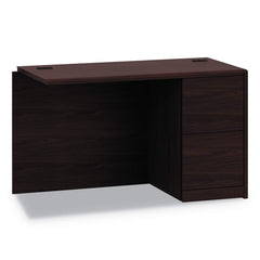 Hon - Office Cubicle Workstations & Worksurfaces; Type: Single Right Pedestal Workstation Desk ; Width (Inch): 48 ; Length (Inch): 24 ; Material: High-Pressure Laminate ; Material: High-Pressure Laminate ; Fractional Height: 29-1/2 - Exact Tooling