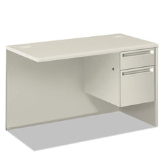 Hon - 2 Drawer Light Gray High-Pressure Laminate & Steel Pedestal File Cabinet - Exact Tooling