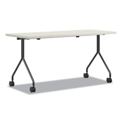 Hon - Stationary Tables; Type: Utility ; Material: High-Pressure Laminate ; Color: Black ; Height (Inch): 29 ; Length (Inch): 24 ; Width (Inch): 48 - Exact Tooling