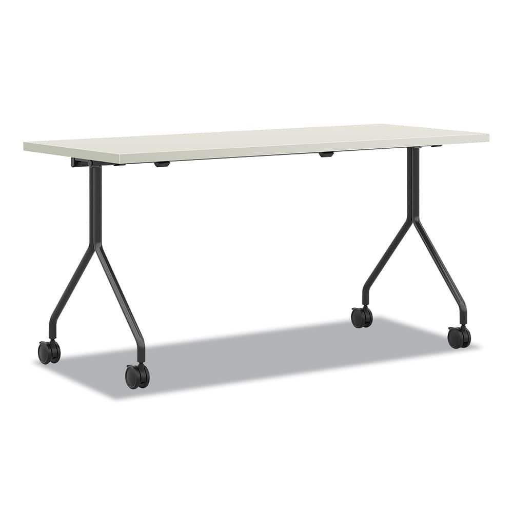 Hon - Stationary Tables; Type: Utility ; Material: High-Pressure Laminate ; Color: Black ; Height (Inch): 29 ; Length (Inch): 24 ; Width (Inch): 72 - Exact Tooling