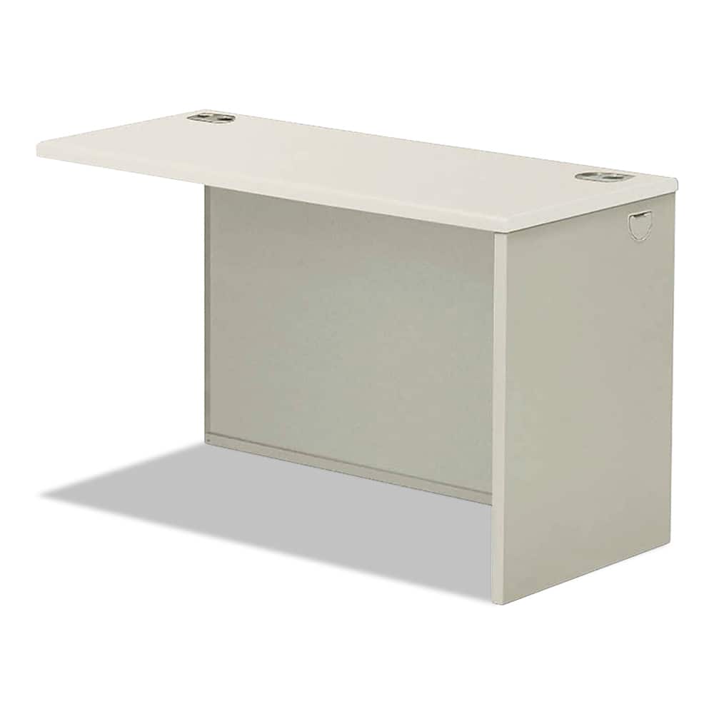 Hon - Office Cubicle Workstations & Worksurfaces; Type: Right Return Shell ; Width (Inch): 60 ; Length (Inch): 24 ; Material: Steel Base; High-Pressure Laminate Top ; Material: Steel Base; High-Pressure Laminate Top ; Fractional Height: 29-1/2 - Exact Tooling