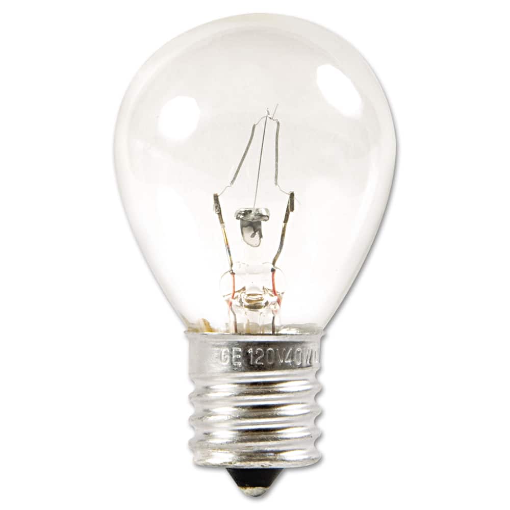 General Electric - Lamps & Light Bulbs; Lamp Technology: Incandescent ; Lamps Style: Residential/Office ; Lamp Type: S11 ; Wattage Equivalent Range: 40-59 ; Actual Wattage: 40.00 ; Base Style: Medium Screw - Exact Tooling