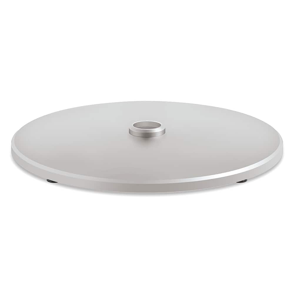 Hon - Stationary Tables; Type: Disc Shroud ; Material: Steel ; Color: Textured Silver ; Diameter (Inch): 32.71 ; Height (Inch): 1-27/64 ; Width (Inch): 32-23/32 - Exact Tooling