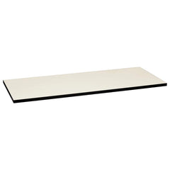 Hon - Stationary Tables; Type: Utility ; Material: High-Pressure Laminate ; Color: Black ; Height (Inch): 1-1/8 ; Length (Inch): 24 ; Width (Inch): 60 - Exact Tooling