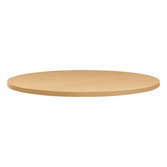 Hon - Stationary Tables; Type: Table Top ; Material: High-Pressure Laminate ; Color: Natural Maple ; Diameter (Inch): 30 ; Height (Inch): 1-1/8 ; Width (Inch): 30 - Exact Tooling