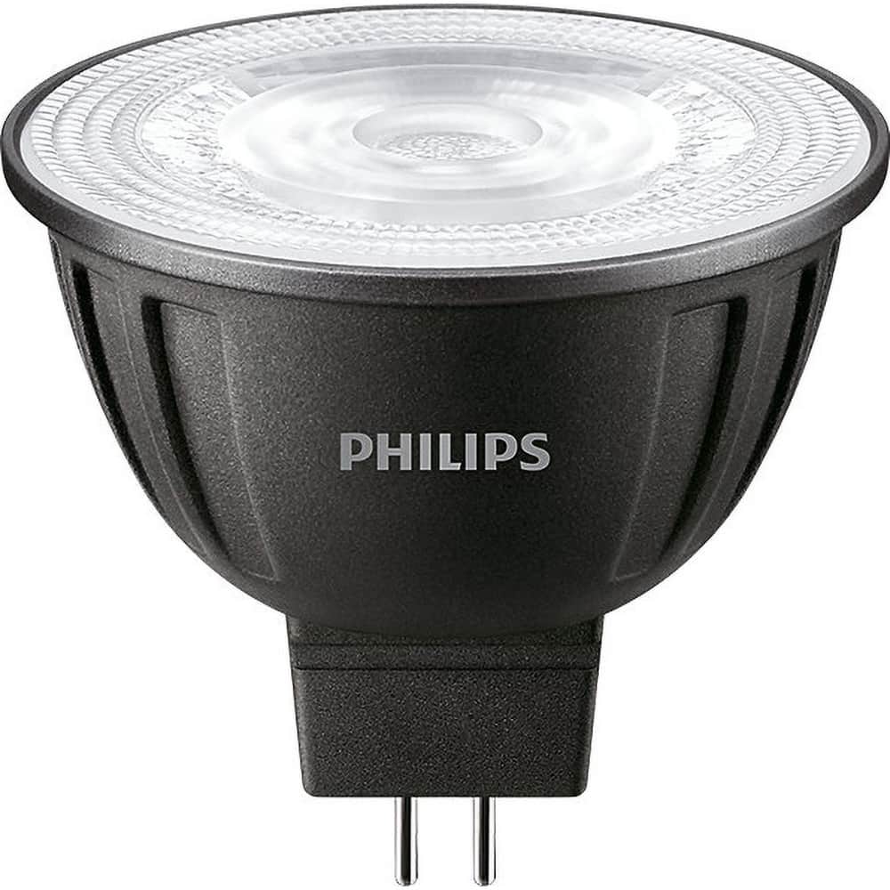 Philips - Lamps & Light Bulbs; Lamp Technology: LED ; Lamps Style: Commercial/Industrial ; Lamp Type: MR16 ; Wattage Equivalent Range: 1-19 ; Actual Wattage: 7.3 ; Base Style: Bi-Pin - Exact Tooling