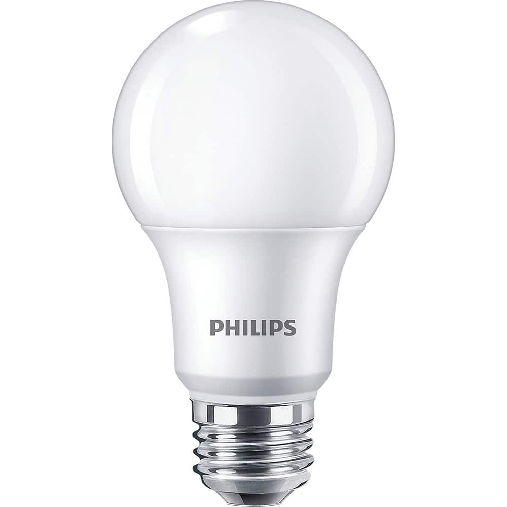 Philips - Lamps & Light Bulbs; Lamp Technology: LED ; Lamps Style: Residential/Office ; Lamp Type: A19 ; Wattage Equivalent Range: 1-19 ; Actual Wattage: 12.2 ; Base Style: Medium Screw - Exact Tooling
