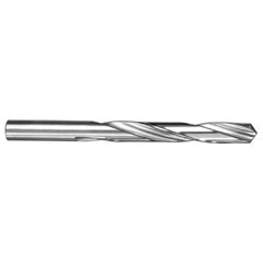 9.9 mm Dia. × 9.9 mm Shank × 87 mm Flute Length × 133 mm OAL, 5xD, 118°, TA, 2 Flute, External, Round Solid Carbide Drill - Exact Tooling