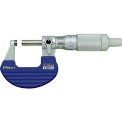 ‎0-25 mm Measuring Range-0.001 mm Graduation - Ratchet Thimble - Carbide Face - Outside Micrometer - Exact Tooling