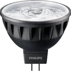 Philips - Lamps & Light Bulbs; Lamp Technology: LED ; Lamps Style: Commercial/Industrial ; Lamp Type: MR16 ; Wattage Equivalent Range: 1-19 ; Actual Wattage: 6.5 ; Base Style: Bi-Pin - Exact Tooling