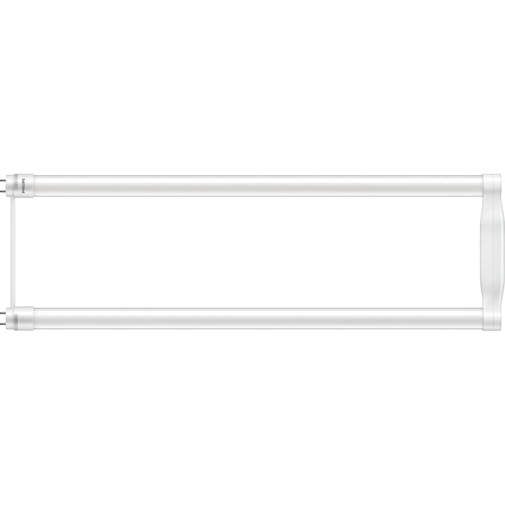 Philips - Lamps & Light Bulbs; Lamp Technology: LED ; Lamps Style: Commercial/Industrial ; Lamp Type: T8-6U ; Wattage Equivalent Range: 1-19 ; Actual Wattage: 15.5 ; Base Style: Medium Bi-Pin - Exact Tooling