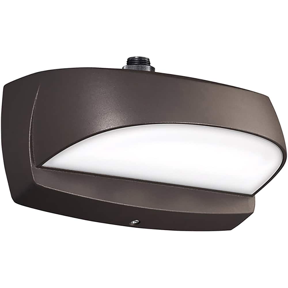 Philips - Wall Pack Light Fixtures; Lamp Type: Integrated LED ; Wattage: 10 ; Voltage: 120-277 V ; Housing Material: Die-Cast Aluminum ; Lumens: 1050 ; Color Temperature (K): 4000 - Exact Tooling