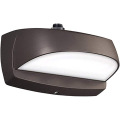 Philips - Wall Pack Light Fixtures; Lamp Type: Integrated LED ; Wattage: 10 ; Voltage: 120-277 V ; Housing Material: Die-Cast Aluminum ; Lumens: 1050 ; Color Temperature (K): 4000 - Exact Tooling