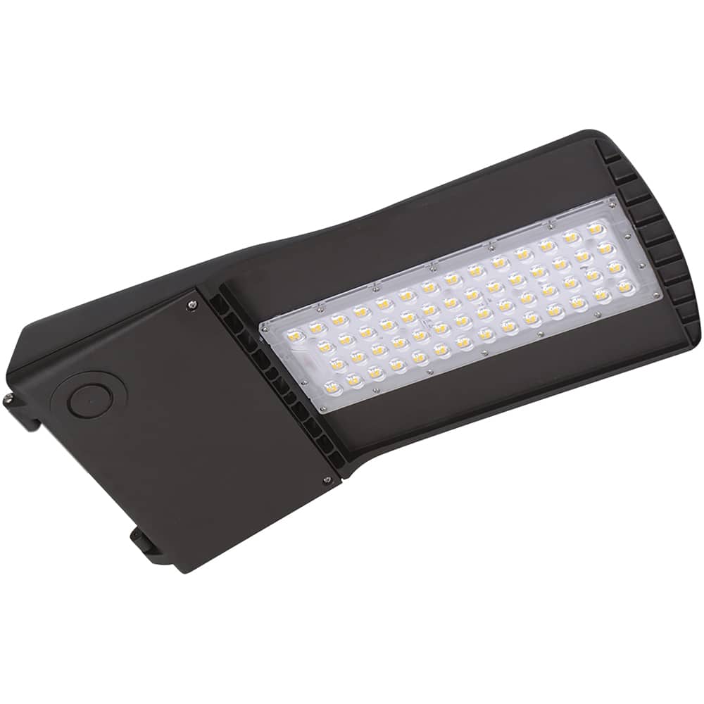 Philips - Parking Lot & Roadway Lights; Fixture Type: Area Light; General Purpose; Parking Lot Light ; Lamp Type: Integrated LED ; Lens Material: Glass ; Lamp Base Type: Integrated LED ; Mounting Type: Arm Mount ; Voltage: 120-277 V - Exact Tooling