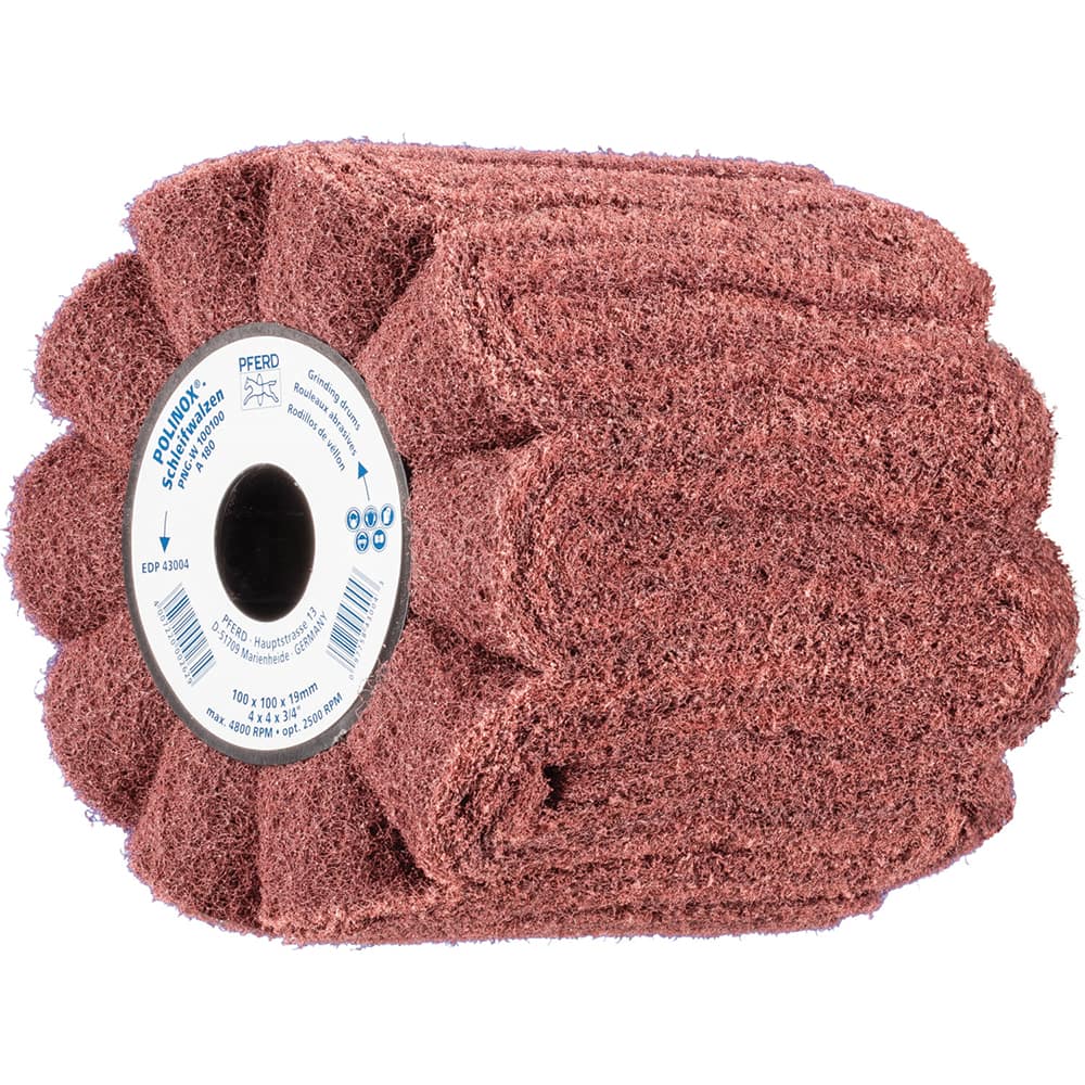 PFERD - Unmounted Buffing Wheels; Buff Type: Polishing ; Wheel Diameter (Inch): 4 ; Wheel Density: Soft ; Number of Plys: 4.000 - Exact Tooling