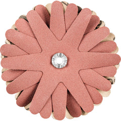 PFERD - Sanding Stars; Abrasive Type: Coated ; Abrasive Material: Aluminum Oxide ; Star Diameter (Inch): 3-1/2 ; Grit: 240 ; Grade: Very Fine ; Connector Type: Arbor - Exact Tooling