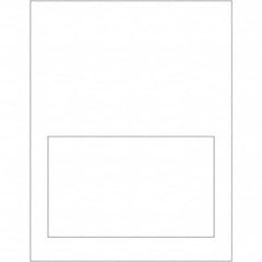 Tape Logic - Pack of (100) 7" x 4-1/4" White Paper Laser Labels - Exact Tooling
