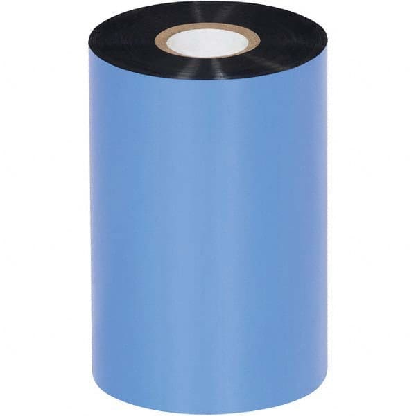 Value Collection - 4.33" x 1476' Black Wax/Resin Thermal Transfer Ribbon - Exact Tooling