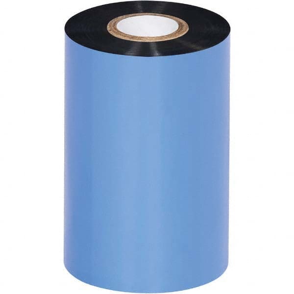Value Collection - 4.02" x 1181' Black Wax/Resin Thermal Transfer Ribbon - Exact Tooling