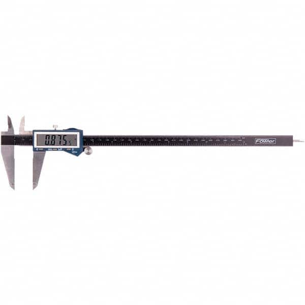 Fowler - 0 to 12" Range, 0.01mm Resolution, IP54 Electronic Caliper - Exact Tooling