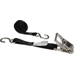 US Cargo Control - Slings & Tiedowns (Load-Rated) Type: Ratchet Tie Down Width (Inch): 1 - Exact Tooling
