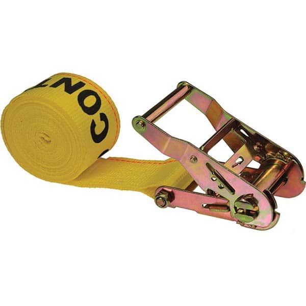 US Cargo Control - Slings & Tiedowns (Load-Rated) Type: Ratchet Tie Down Width (Inch): 2 - Exact Tooling