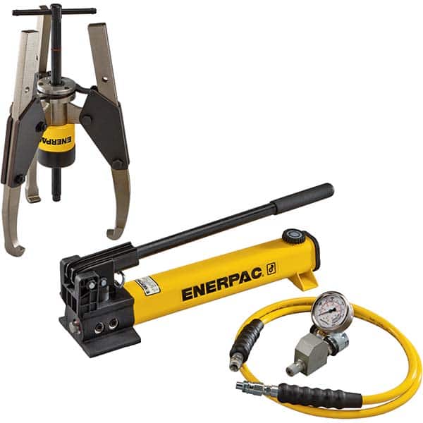 Enerpac - Puller & Separator Sets Type: Hydraulic Puller Set Maximum Spread (Inch): 13.78125 - Exact Tooling