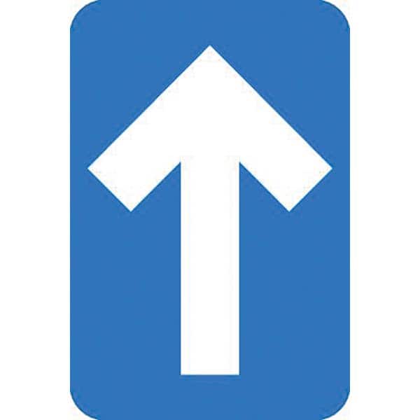NMC - Adhesive Backed Floor Signs Message Type: COVID-19 Graphic Type: Arrow - Exact Tooling