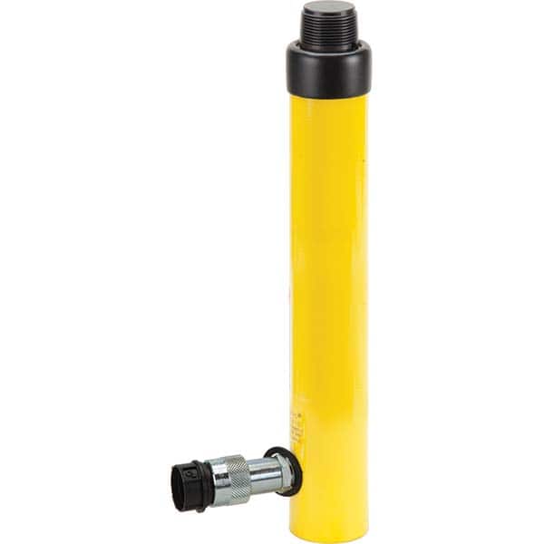 Enerpac - Portable Hydraulic Cylinders Type: Single Acting Load Capacity (Ton): 10 (Inch) - Exact Tooling